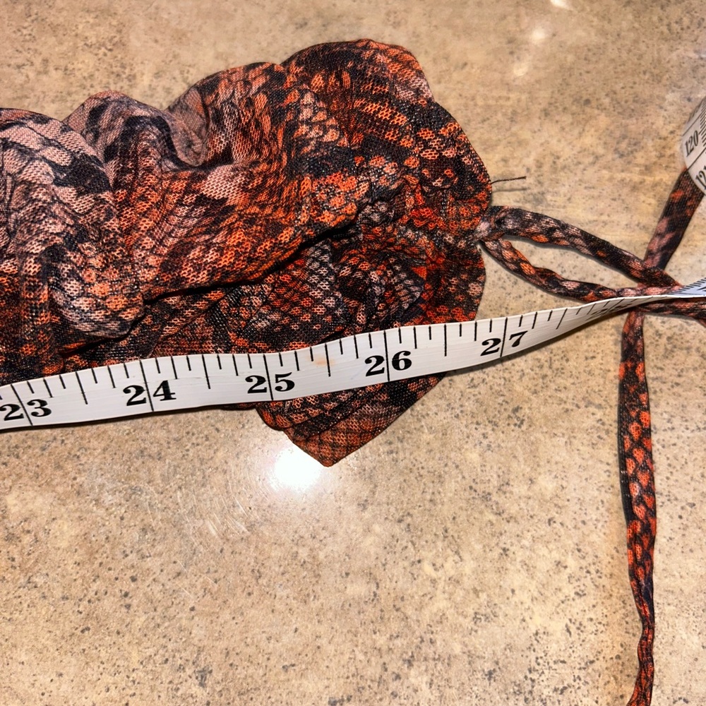 I.Am.Gia pants -ruched Snakeskin Print Pants in brown/rust - Picture 11 of 11